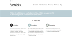 Desktop Screenshot of doctricks.com